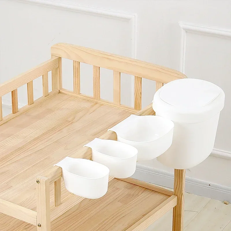 Baby Nursery Sale - กล่องเก็บของแบบแขวนในเตียงเด็กทารกจัดของเด็กแรกเกิดผ้าฝ้ายกระเป๋ากางเกงผ้าอ้อมของเล่นสำหรับเปลชุดเครื่องนอนอุปกรณ์เสริมกระเป๋าเก็บผ้าอ้อม