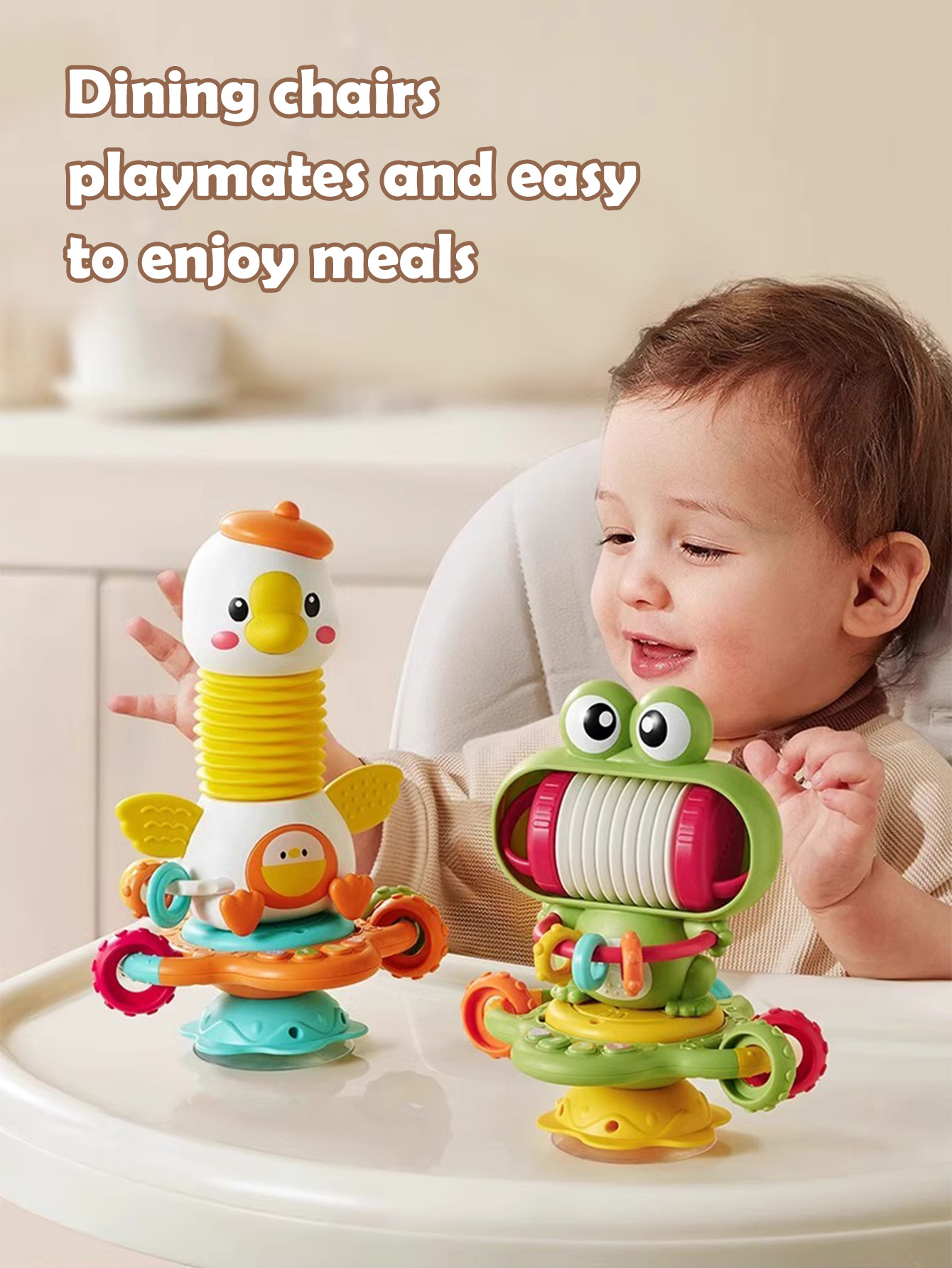 Baby Nursery Rhymes - ของเล่นเด็กแบบการ์ตูน มีเสียงดนตรีผ่อนคลาย พร้อมเอฟเฟกต์เสียงสนุกสนาน เพลงกล่อมเด็ก ของเล่นติดโต๊ะอาหารเด็ก ของเล่นเสริมพัฒนาการเด็กเล็ก
