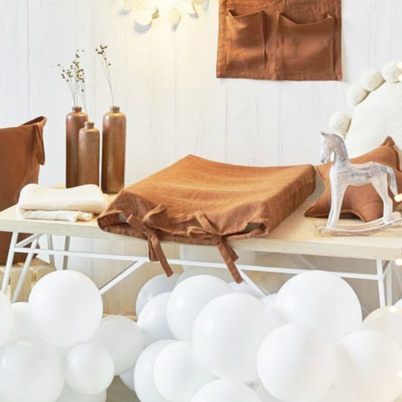 Baby Nursery Dresser - ผ้าคลุมเปลี่ยนผ้าอ้อมเด็ก ผ้าปูโต๊ะเปลี่ยนผ้าอ้อม เหมาะกับโต๊ะเปลี่ยนผ้าอ้อมมาตรฐาน ของขวัญสำหรับเด็กแรกเกิด