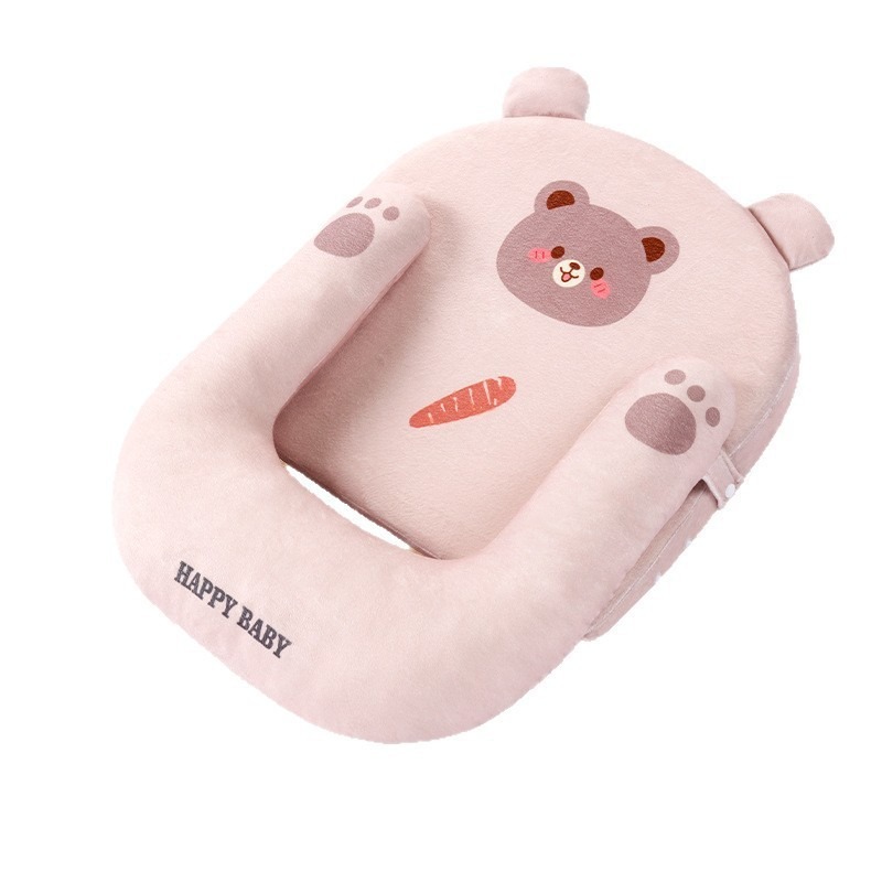 Baby Nursery Pillow - หมอนรองให้นมทารกที่ให้ความสบายในการนอน พร้อมเชือกหิ้วพกพาสะดวก ทำความสะอาดง่าย ใยยืดหยุ่นสูงสำหรับคุณแม่
