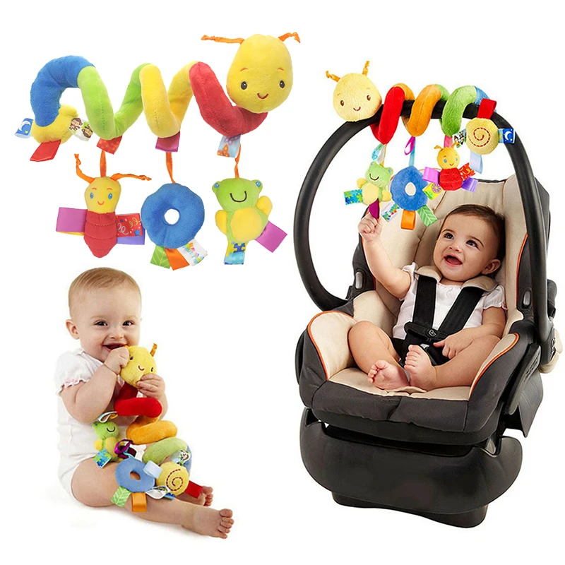 Baby Nursery Mobile - ของเล่นแขวนเปลเด็ก ของเล่นเขย่ามือ ของเล่นติดเบาะรถยนต์ โมบายนุ่มๆ ของเล่นติดรถเข็นเด็ก ของเล่นติดเปลเด็ก