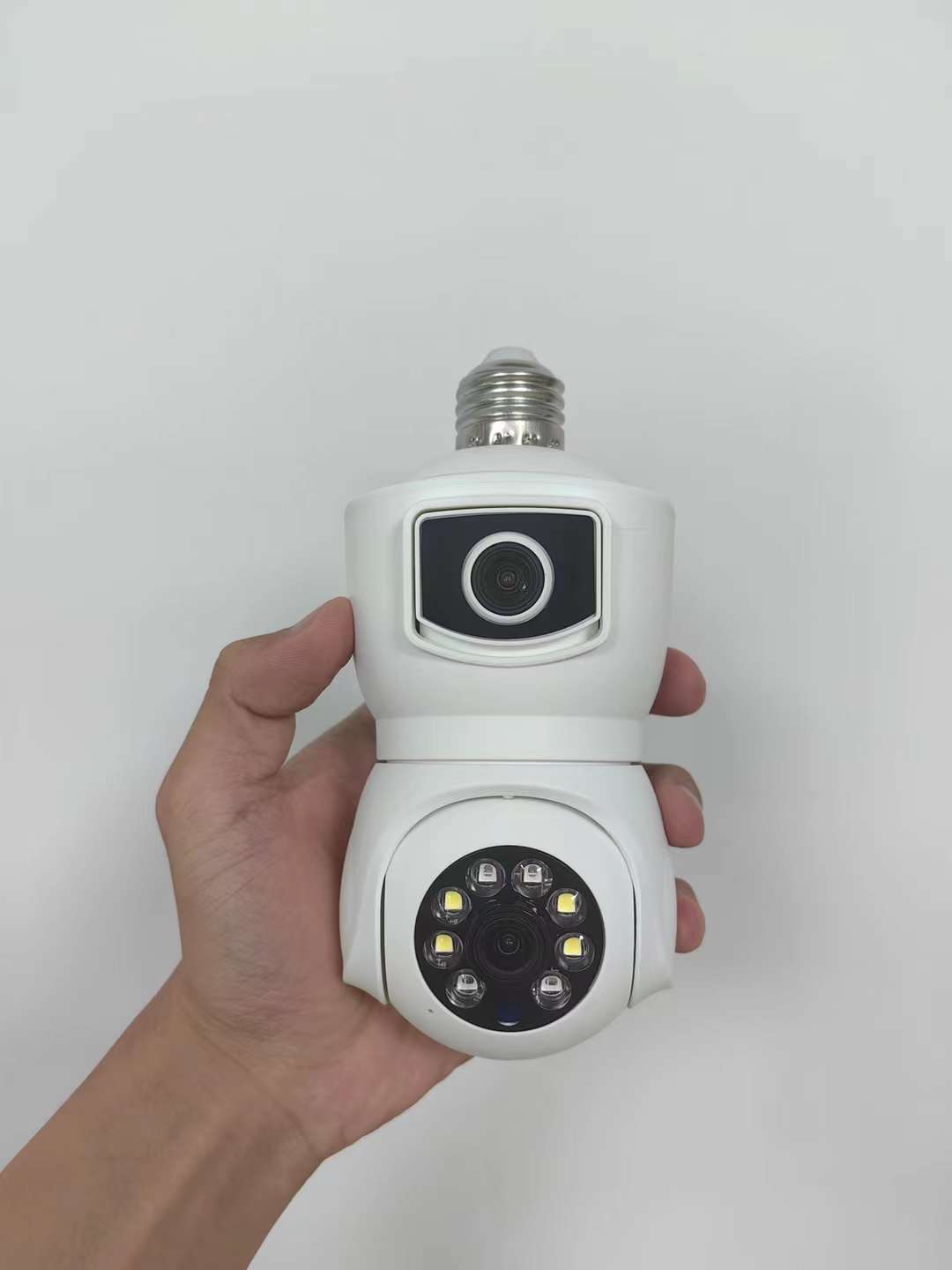 Baby Monitor Split Screen - กล้องวงจรปิดไร้สายแบบ PTZ ความละเอียด 4MP UHD รองรับแอป