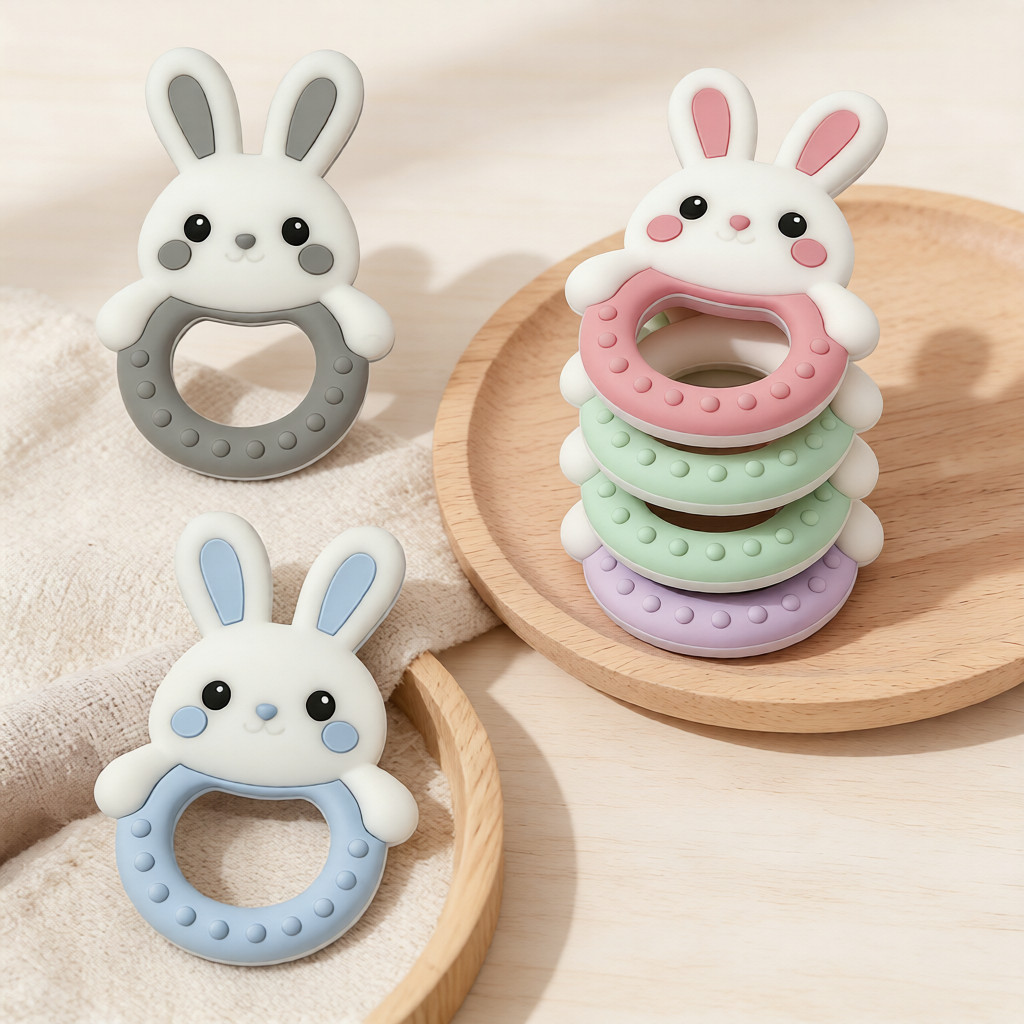 ของเล่นยางกัดซิลิโคนสำหรับเด็ก - Baby Nursery Hospital บทวิจารณ์และราคา