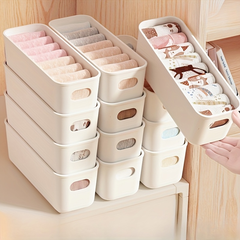 กล่องเก็บของพลาสติกสีขาว 4 ชิ้ - Drawer Dresser White บทวิจารณ์และราคา