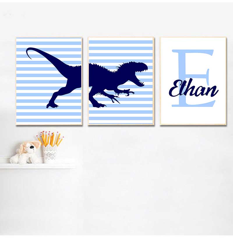 ภาพวาดบนผ้าใบศิลปะ โปสเตอร์และ - Baby Name Wall Art บทวิจารณ์และราคา