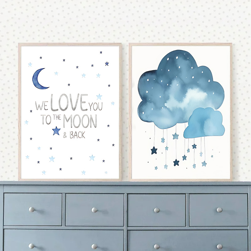 รูปภาพวาดผ้าแคนวาสรูปสัตว์รูปช - Baby Name Wall Art บทวิจารณ์และราคา