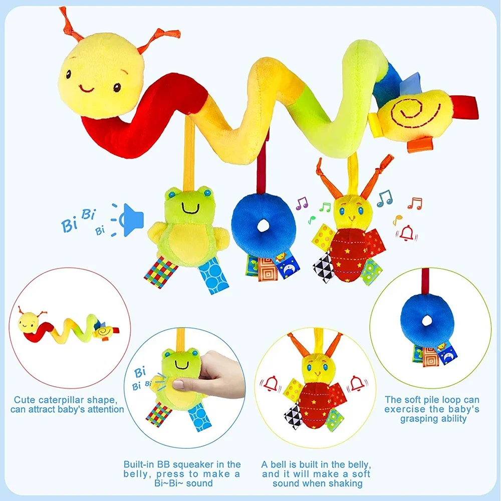 เกลียวรถเข็นเด็กของเล่นทารกแรก - Baby Nursery Mobile บทวิจารณ์และราคา