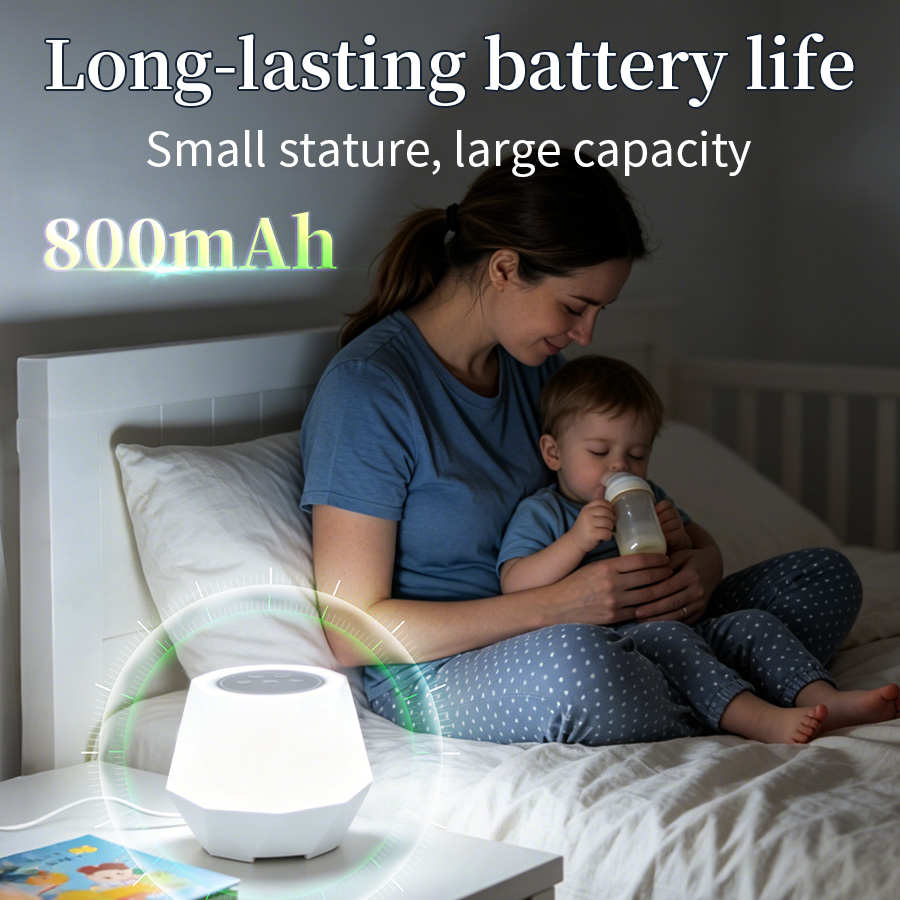 ไฟกลางคืนพร้อมฟังก์ชันเสียงสีข - Baby Nursery Night Light บทวิจารณ์และราคา