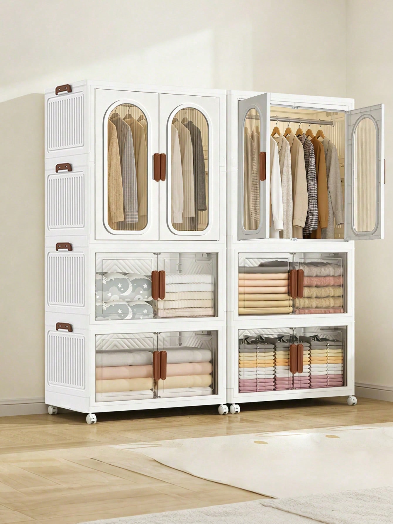 ตู้เก็บเสื้อผ้าขนาดใหญ่ 70 ซม. - Drawer Dresser White บทวิจารณ์และราคา