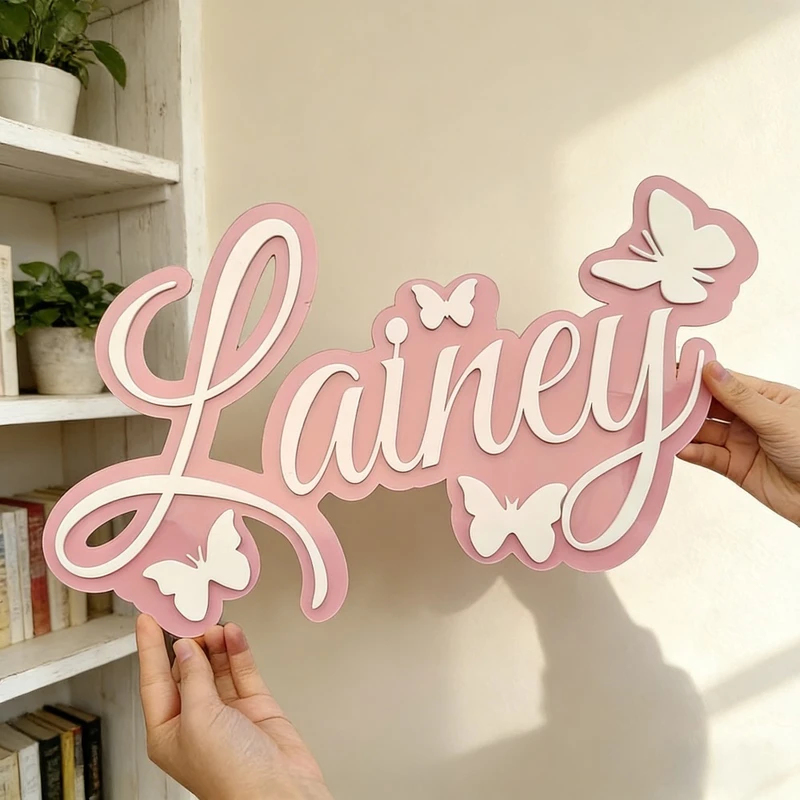 ป้ายชื่อเด็กแบบส่วนตัว ดีไซน์ส - Baby Nursery Wall บทวิจารณ์และราคา