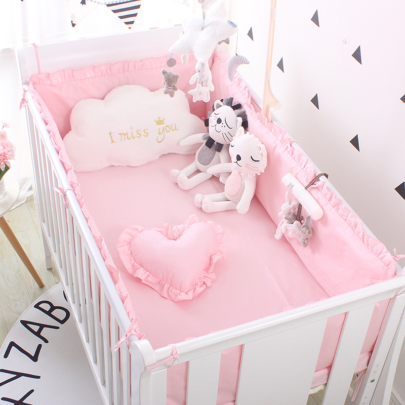 5 ชิ้น Solid ชุดเครื่องนอนเด็ก - Baby Nursery Sale บทวิจารณ์และราคา