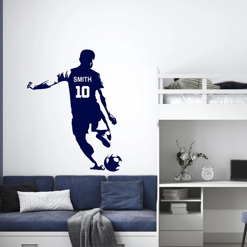 ส่วนบุคคลฟุตบอลชื่อและหมายเลขส - Baby Nursery Decals บทวิจารณ์และราคา