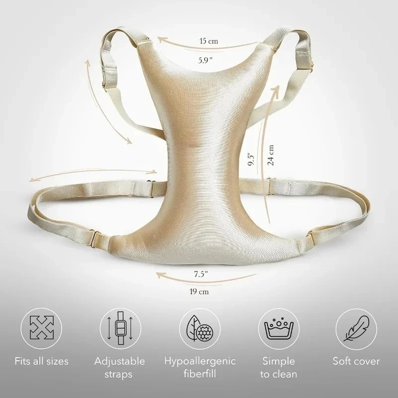 หมอนรองหน้าอกป้องกันริ้วรอย สำ - Baby Nursery Pillow บทวิจารณ์และราคา