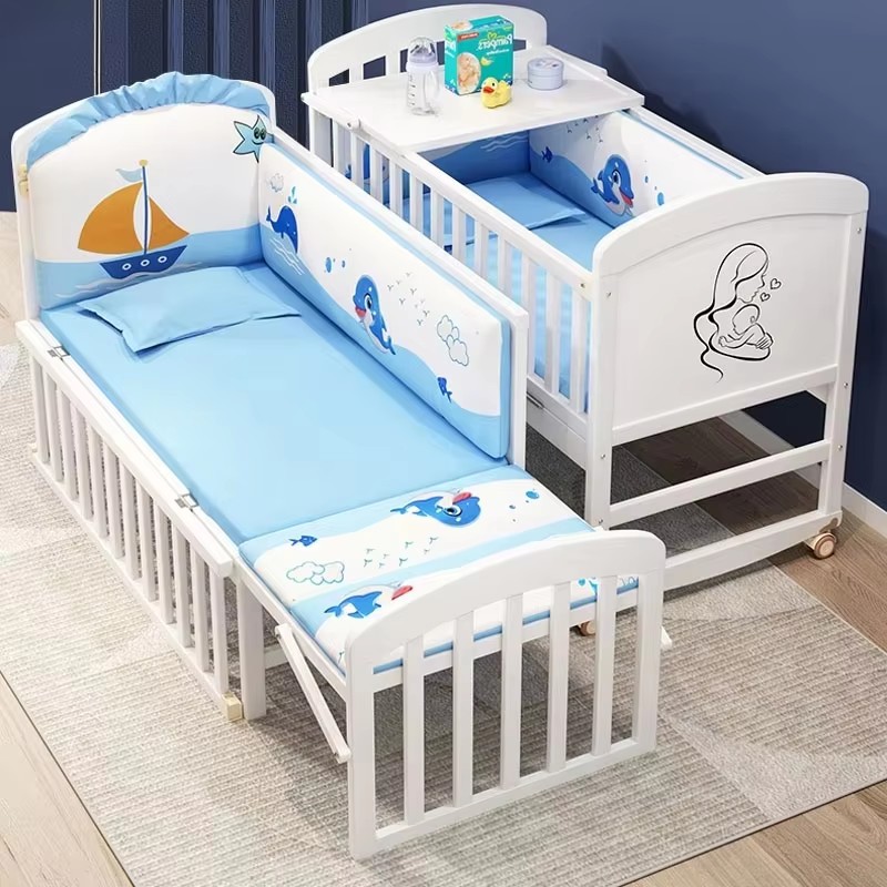 เตียงเด็กอ่อนไม้พร้อมมุ้งกันยุ - Baby Nursery Sale บทวิจารณ์และราคา