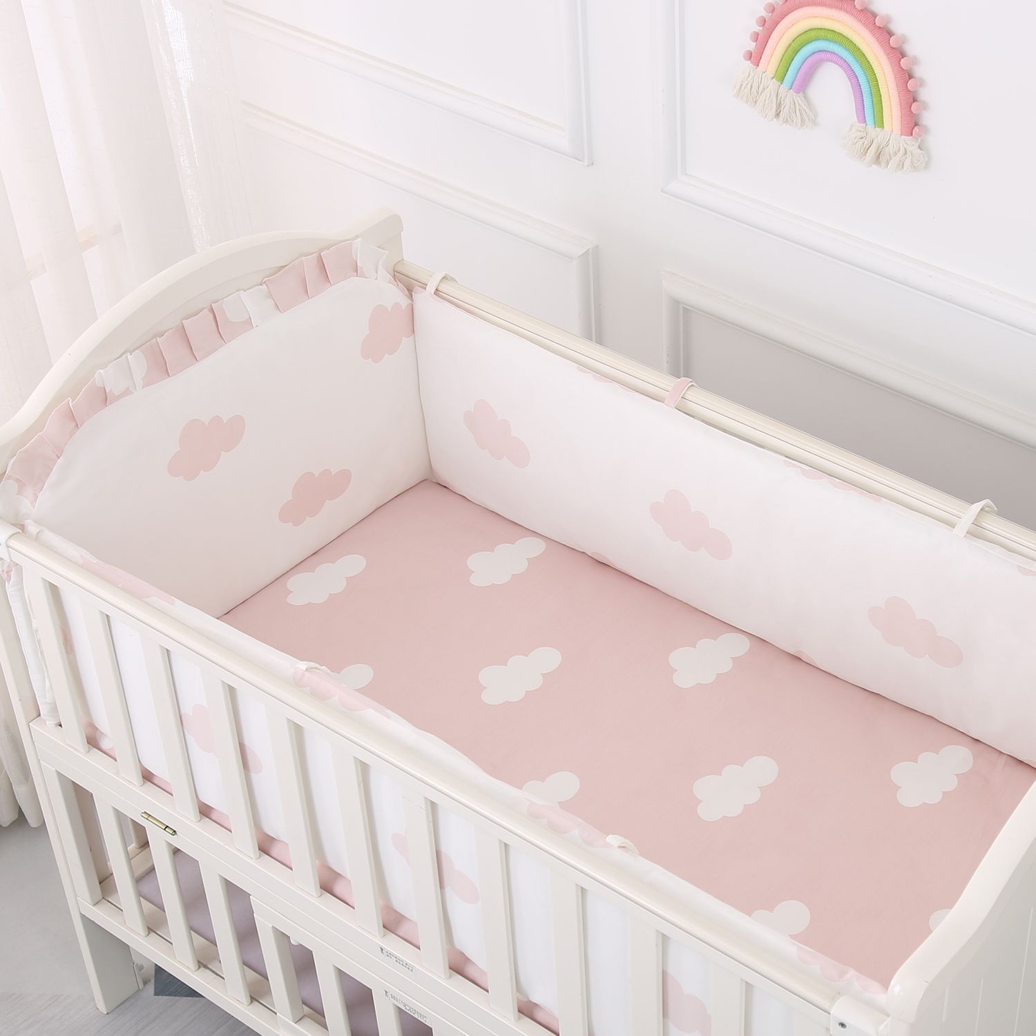การ์ตูนขอบผ้า3D ตาข่ายผ้าฝ้ายก - Baby Nursery Sale บทวิจารณ์และราคา