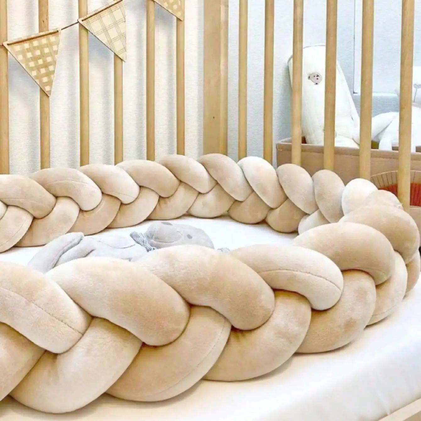 กันชนเตียงเด็กอ่อน ชุดตกแต่งห้ - Baby Nursery Sale บทวิจารณ์และราคา