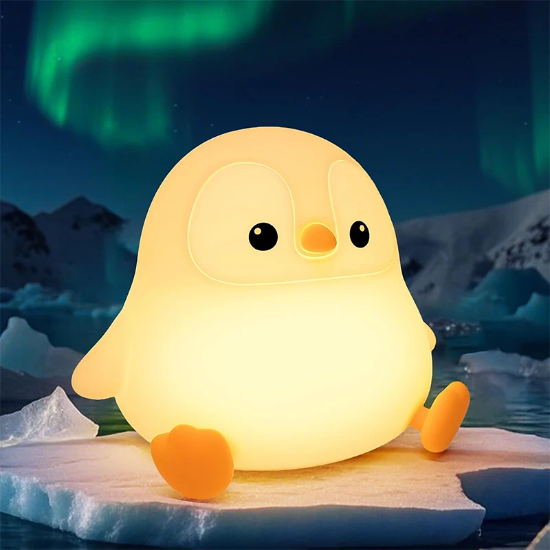 โคมไฟกลางคืนรูปเพนกวินน่ารักให - Baby Nursery Table Lamp บทวิจารณ์และราคา