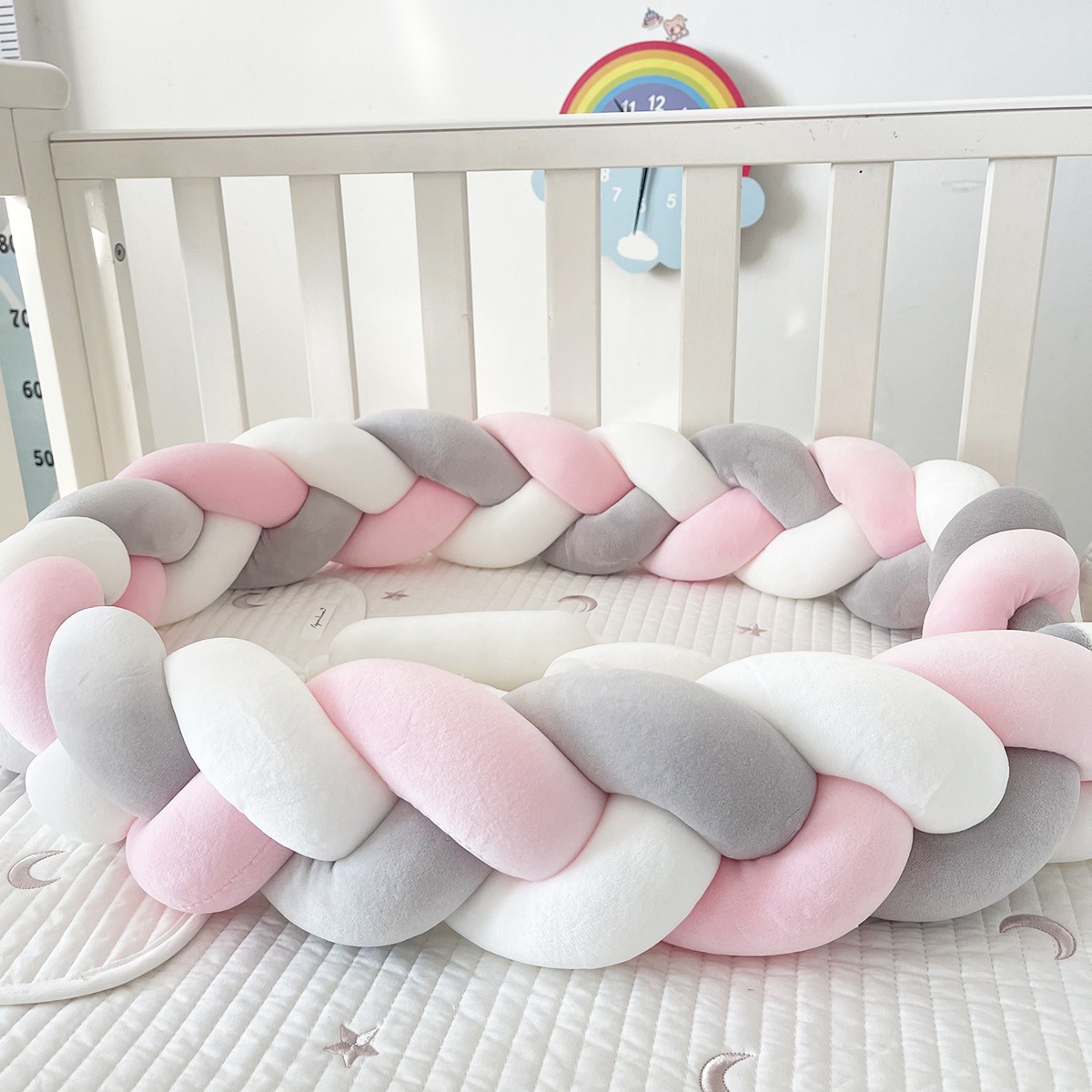 กันชนเตียงเด็กแบบถัก 1M/2M/3M/ - Baby Nursery Sale บทวิจารณ์และราคา