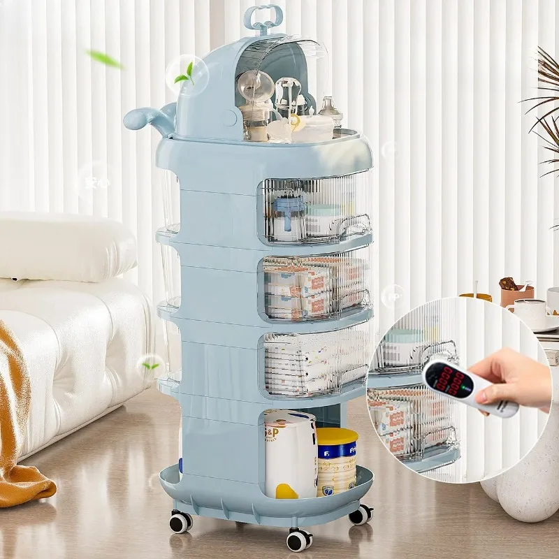 รถเข็นจัดเก็บของเด็ก 3 ชั้น พร - Baby Nursery Mobile บทวิจารณ์และราคา
