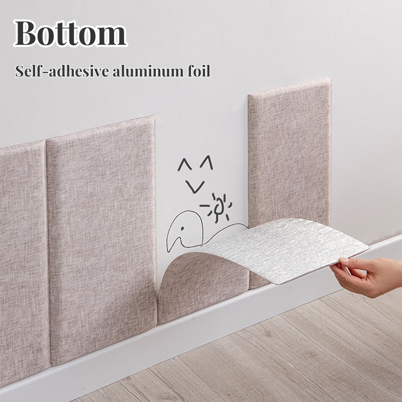 สติ๊กเกอร์ติดผนังลายผ้าลินิน 3 - Baby Nursery Decals บทวิจารณ์และราคา