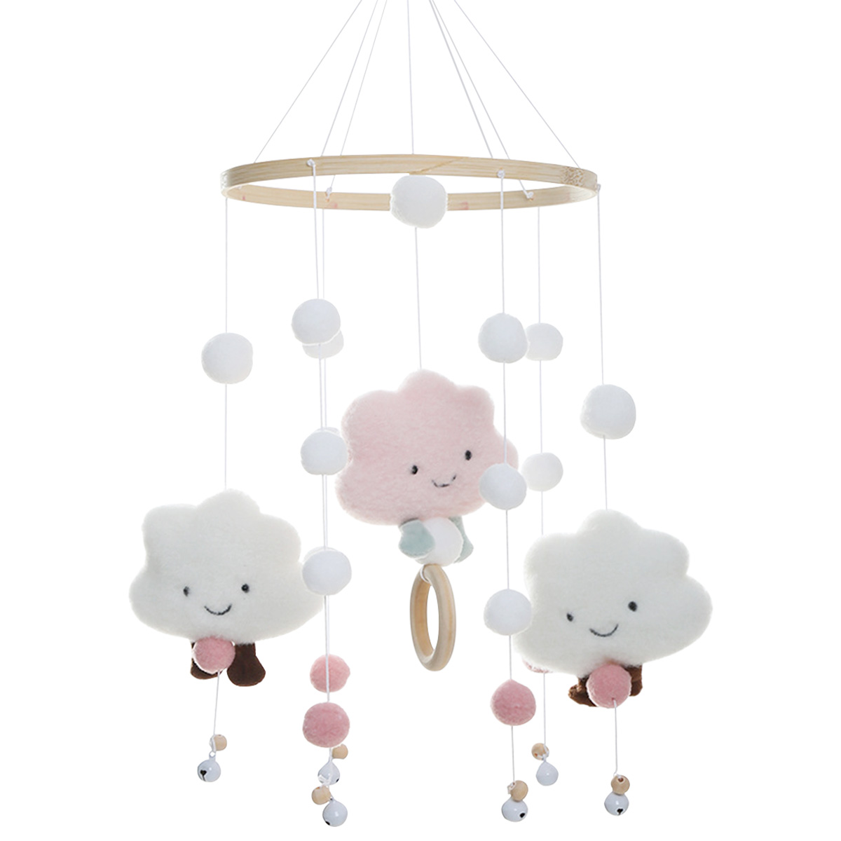 Mobile Wind Chimes พร้อม Cloud - Baby Nursery Mobile บทวิจารณ์และราคา