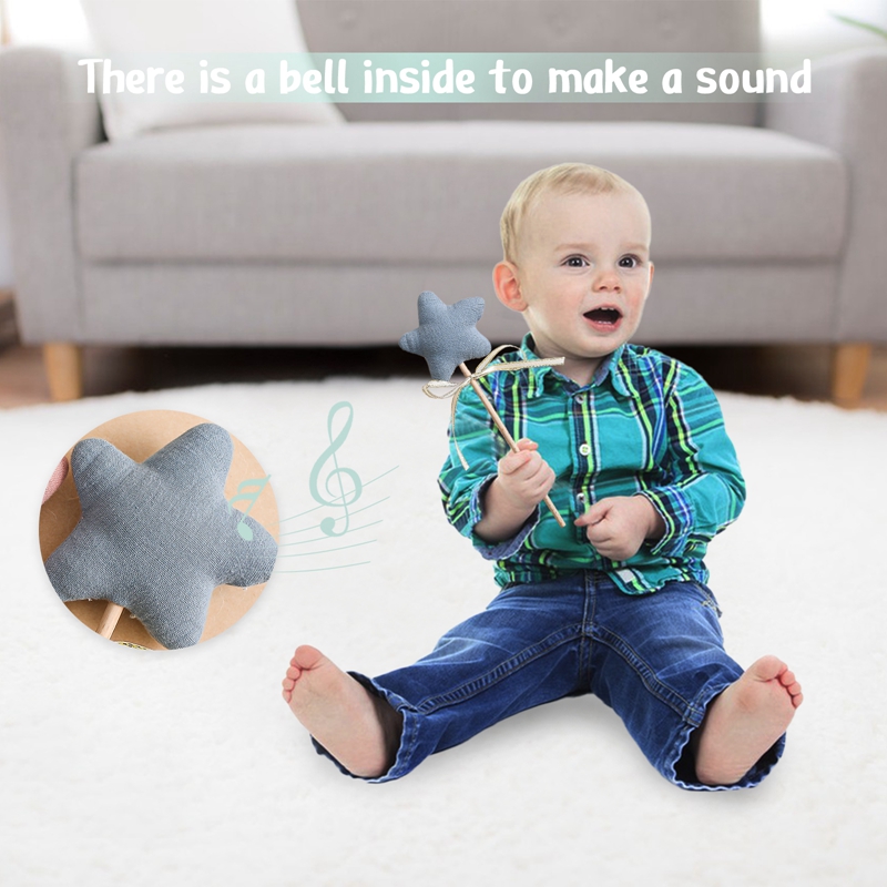 1PC Baby Rattle ของเล่น Beech  - Baby Nursery Hospital บทวิจารณ์และราคา