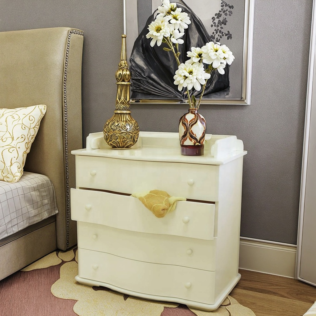 ตู้ลิ้นชักไม้จริงสไตล์โมเดิร์น - Baby Nursery Dresser บทวิจารณ์และราคา