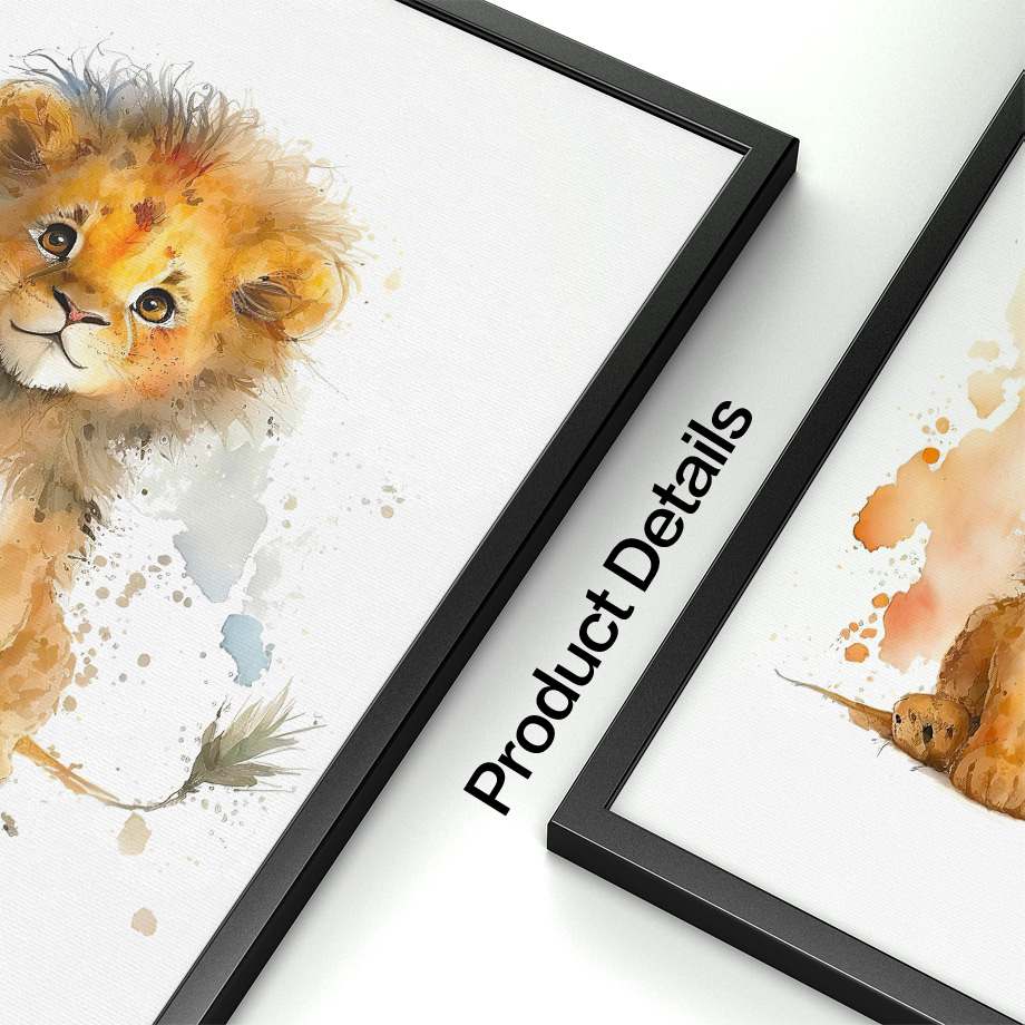 ภาพวาดบนผ้าใบลายสัตว์ในสวนสัตว - Baby Zebra Nursery บทวิจารณ์และราคา