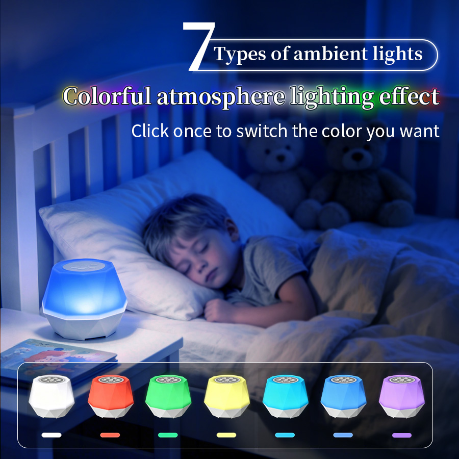 โคมไฟกลางคืนพร้อมฟังก์ชันเสียง - Baby Nursery Night Light บทวิจารณ์และราคา